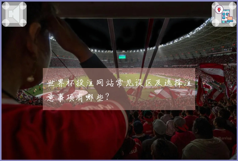 世界杯投注网站常见误区及选择注意事项有哪些？